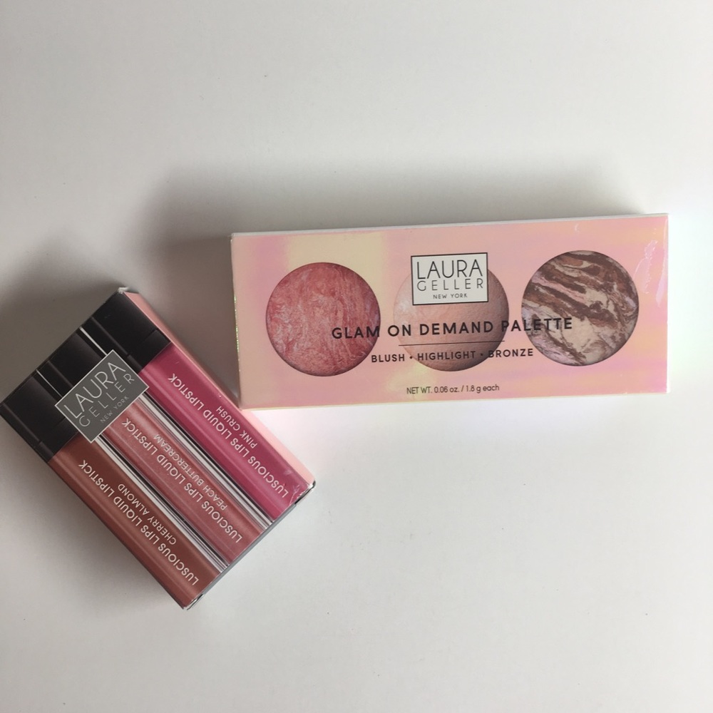Laura Geller Glam On Demand + Lip Trio BNIB